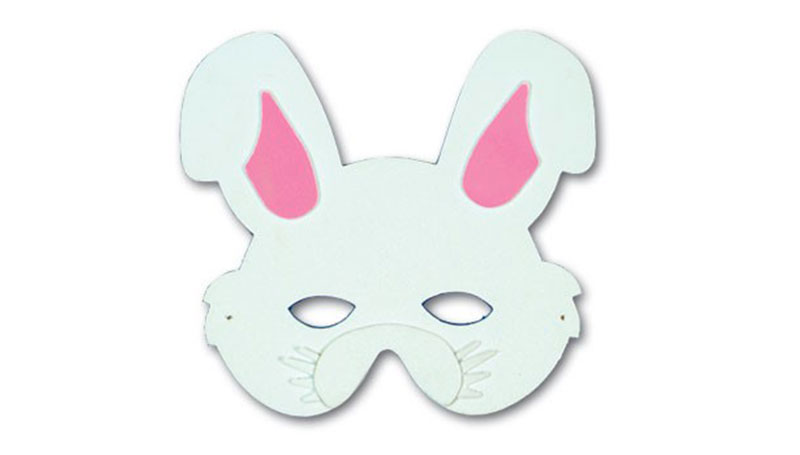 Carnevale: la maschera da coniglietto