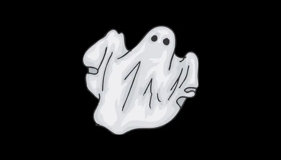 Il classico costume da fantasma per Halloween