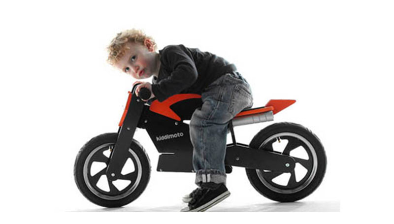 La moto giocattolo di Kiddimoto