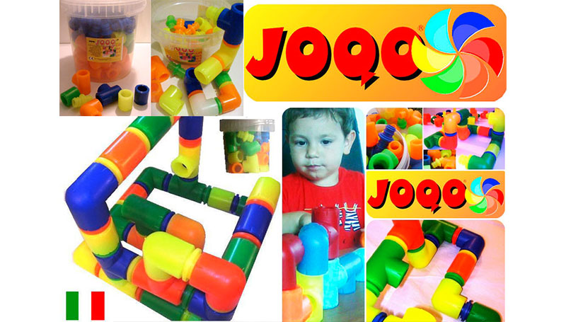 Costruzioni colorate: i tubicini senza fine di JoQo