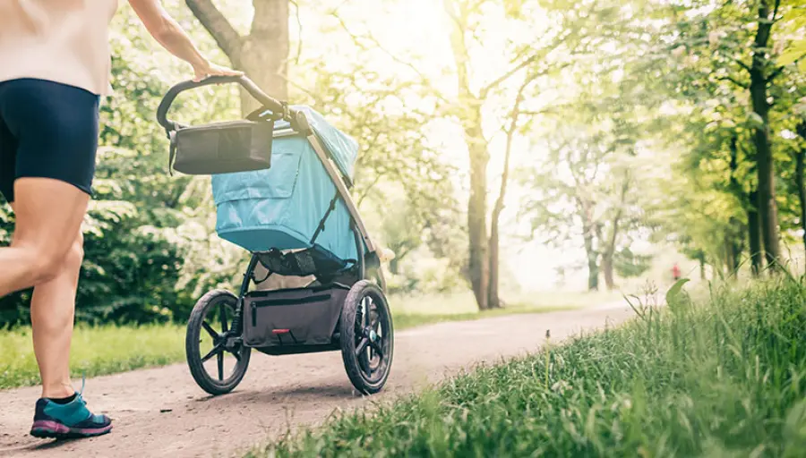 Il passeggino alleato della forma fisica