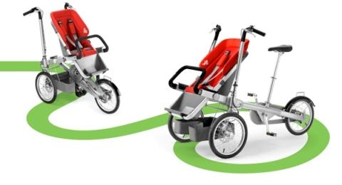 La bicicletta-passeggino: Taga