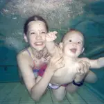 Mamma Sesa: baby swimming
