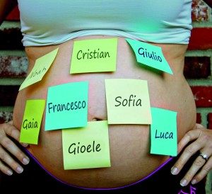 Francesco e Sofia i nomi preferiti dai neogenitori italiani