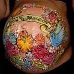 Belly painting: quando il pancione diventa un’opera d’arte