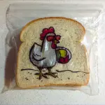 Sandwich art: il pranzo creativo di un papà per i suoi figli