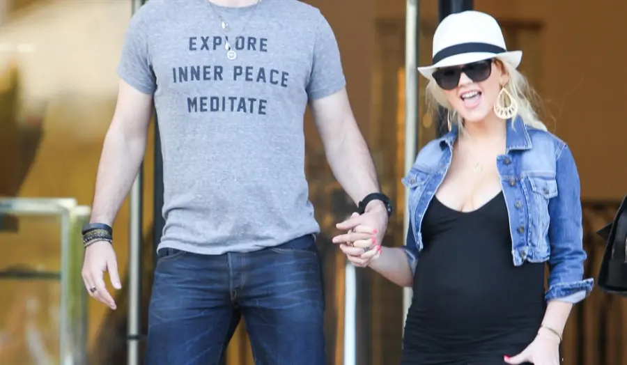 Christina Aguilera mamma vip per la seconda volta