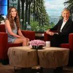 Megax Fox presenta i suoi bimbi da Ellen DeGeneres